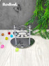 Держатель Rainbowl HOME 5 зубных щеток + зубная паста настольный хром (0039-8)